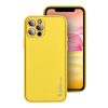 LEATHER case for SAMSUNG A23 5G yellow