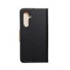 FANCY Book case for SAMSUNG A54 5G black / gold