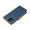 CANVAS Book case for SAMSUNG A14 4G / A14 5G navy blue