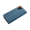 CANVAS Book case for SAMSUNG A14 4G / A14 5G navy blue