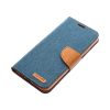 CANVAS Book case for SAMSUNG A14 4G / A14 5G navy blue