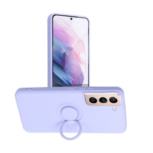 Samsung Galaxy A12 Silicone Ring viola telefontok