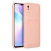 Xiaomi Redmi 9A Futeral Forcell Card rózsaszin telefontok