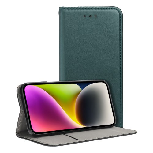 Samsung Galaxy A13 5G Smart Magneto Book zöld telefontok