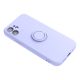 iPhone 14 Silicone Ring viola telefontok