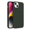 iPhone 14 Plus Card Case Szilikon tok hátlapi kártyatartóval zöld