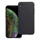 iPhone XS Max Matt Silicon case fekete telefontok