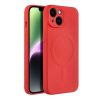 iPhone 14 Silicone Mag Cover piros telefontok