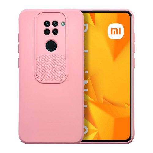 Xiaomi Redmi Note 9 Slide rózsaszín  telefontok kameravédővel