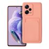 Xiaomi Redmi Note 12 Pro Plus 5G Card Pink Kártyatartós Telefontok