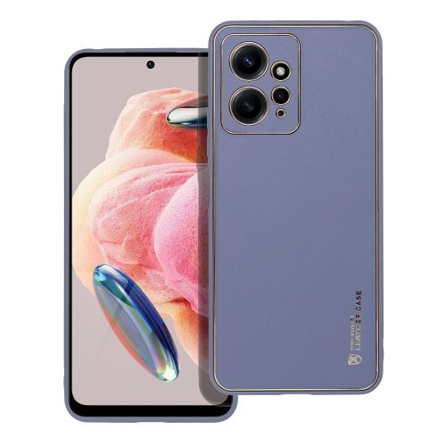 Xiaomi Redmi Note 12 4G Leather Kék Telefontok