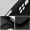 Xiaomi Redmi Note 12 4G Silicone Case Fekete Telefontok