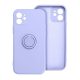 IPHONE 15 lila SILICONE RING TELEFONTOK