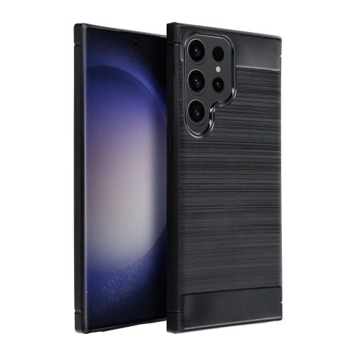 Samsung Galaxy A25 Carbon Case Fekete telefontok