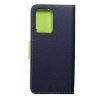 FANCY Book case for XIAOMI Redmi Note 12 Pro Plus 5G navy / lime