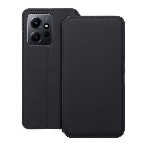 DUAL POCKET Book case for XIAOMI Redmi Note 12 4G black