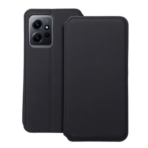 DUAL POCKET Book case for XIAOMI Redmi Note 12 5G black