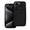 CARD case for IPHONE 15 Pro black