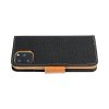 CANVAS Book case for IPHONE 15 Pro black