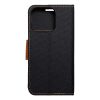 CANVAS Book case for IPHONE 15 Pro black