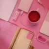 CANVAS Book case for IPHONE 15 Pro pink