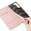 DUX DUCIS wallet case SKIN PRO for SAMSUNG A54 rose