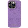 GUESS case for IPHONE 15 Pro GUHCP15LP4EPMU (Quilted 4G Classic) light purple