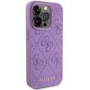 GUESS case for IPHONE 15 Pro GUHCP15LP4EPMU (Quilted 4G Classic) light purple