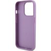 GUESS case for IPHONE 15 Pro GUHCP15LP4EPMU (Quilted 4G Classic) light purple