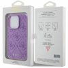 GUESS case for IPHONE 15 Pro GUHCP15LP4EPMU (Quilted 4G Classic) light purple