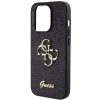 GUESS case for IPHONE 15 Pro GUHCP15LHG4SGK (Fixed Glitter Big 4G) black