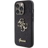 GUESS case for IPHONE 15 Pro GUHCP15LHG4SGK (Fixed Glitter Big 4G) black