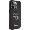 GUESS case for IPHONE 15 Pro GUHCP15LHG4SGK (Fixed Glitter Big 4G) black