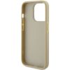 GUESS case for IPHONE 15 Pro GUHCP15LHG4SGD (Fixed Glitter Big 4G) gold