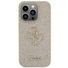 GUESS case for IPHONE 15 Pro GUHCP15LHG4SGD (Fixed Glitter Big 4G) gold