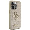 GUESS case for IPHONE 15 Pro GUHCP15LHG4SGD (Fixed Glitter Big 4G) gold