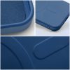 SILICONE MAG COVER case compatible with MagSafe for IPHONE 15 Pro blue