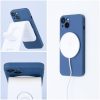 SILICONE MAG COVER case compatible with MagSafe for IPHONE 15 Pro blue