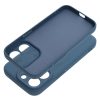 SILICONE MAG COVER case compatible with MagSafe for IPHONE 15 Pro blue