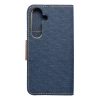 CANVAS Book case for SAMSUNG S24 navy blue