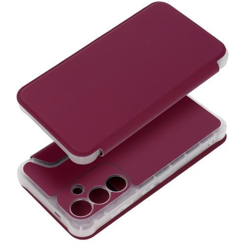 PIANO Book case for SAMSUNG S24 magenta