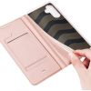 DUX DUCIS wallet case SKIN PRO for SAMSUNG A35 rose