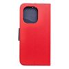 FANCY Book case for XIAOMI Redmi Note 13 4G red / navy