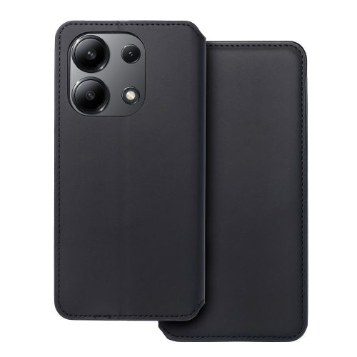 DUAL POCKET Book case for XIAOMI Redmi Note 13 4G black