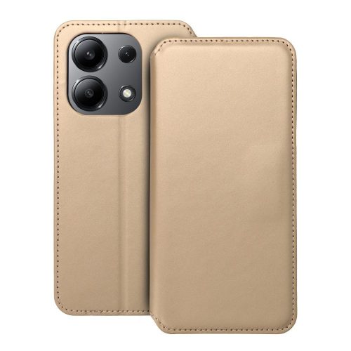 DUAL POCKET Book case for XIAOMI Redmi Note 13 4G gold