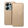 DUAL POCKET Book case for XIAOMI Redmi Note 13 Pro 4G gold