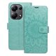 MEZZO Book case for XIAOMI Redmi Note 13 Pro 4G / POCO M6 Pro 4G mandala green