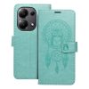 MEZZO Book case for XIAOMI Redmi Note 13 Pro 4G / POCO M6 Pro 4G dreamcatcher green