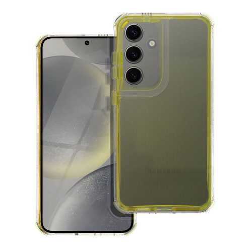 MATRIX CLEAR Case for SAMSUNG S24 FE yellow