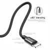 BASEUS USB kábel Apple Lightning 8 tűs 2A Yvien CALYW-A01 1,8 m fekete